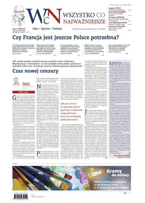 Wszystko, co Najważniejsze nr 15 Wszystko, co Najważniejsze nr 15