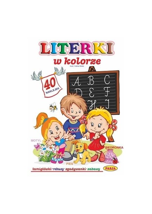 Literki w kolorze