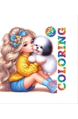 Kolorowanka 120x120 Najlepsi przyjaciele