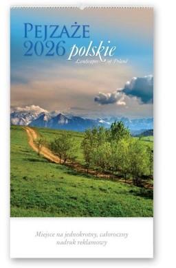 Kalendarz 2026 reklamowy Pejzaże polskie