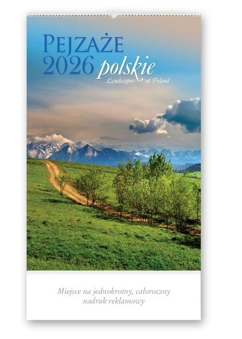 Kalendarz 2026 reklamowy Pejzaże polskie