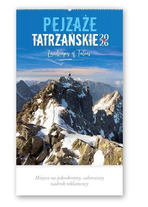 Kalendarz 2026 reklamowy Pejzaże tatrzańskie