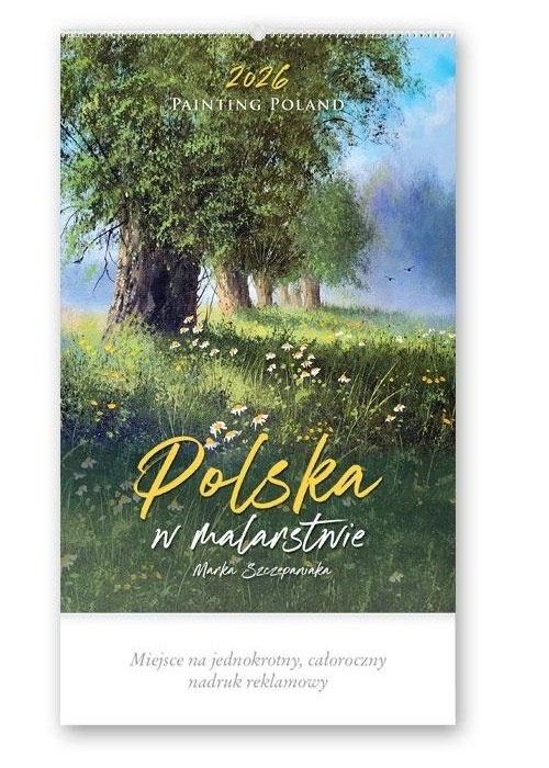 Kalendarz 2026 reklamowy Polska w malarstwie