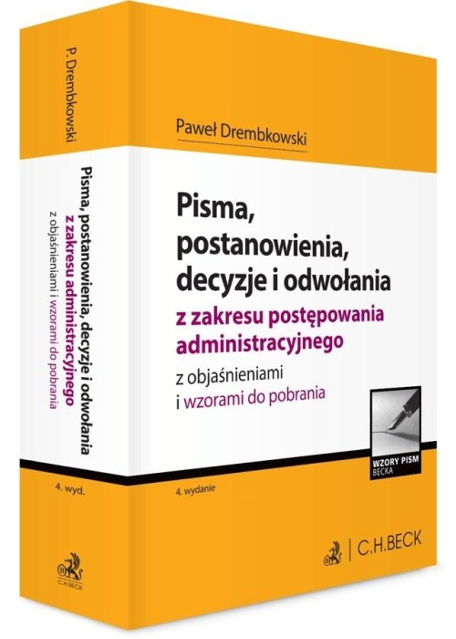 Pisma, postanowienia, decyzje i odwołania...