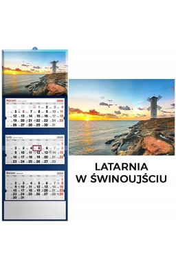 Kalendarz 2026 trjdzielny latarnia