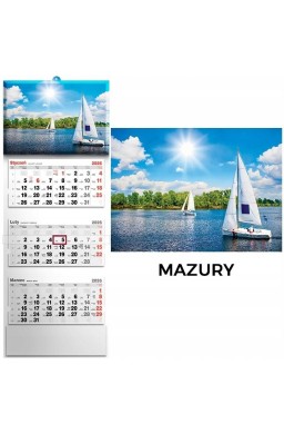 Kalendarz 2026 tródzielny mazury