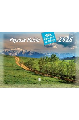 Kalendarz 2026 rodzinny Pejzaże Polski