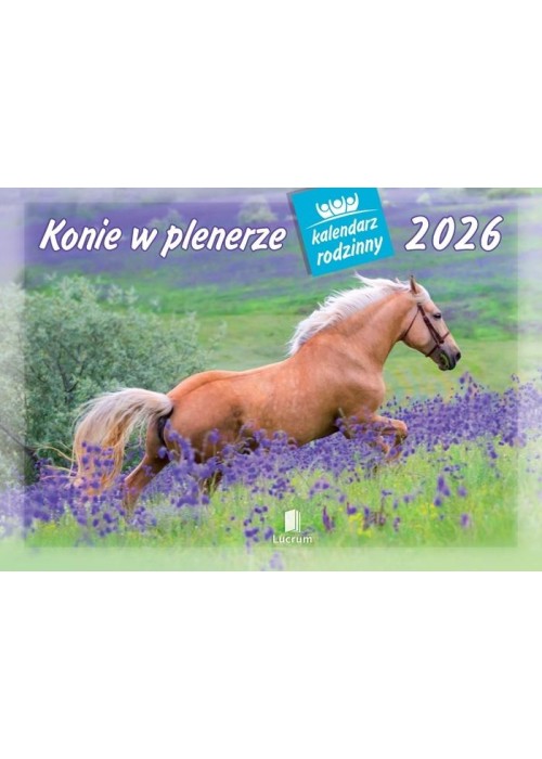 Kalendarz 2026 rodzinny Konie w plenerze