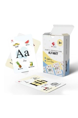 Karty edukacyjne Alfabet 35szt