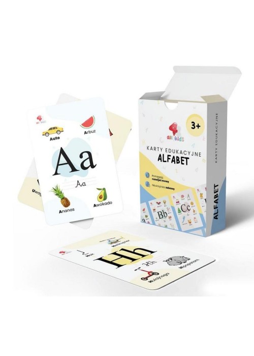 Karty edukacyjne Alfabet 35szt