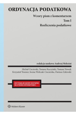 Ordynacja podatkowa T.1 Rozliczenia podatkowe