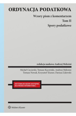 Ordynacja podatkowa T.2 Spory podatkowe