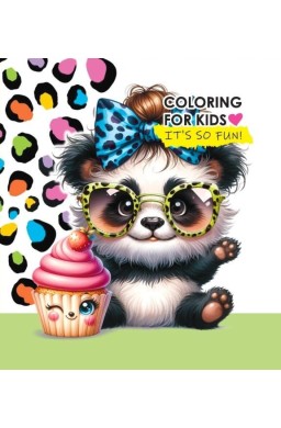 Kolorowanka 140x140 Panda