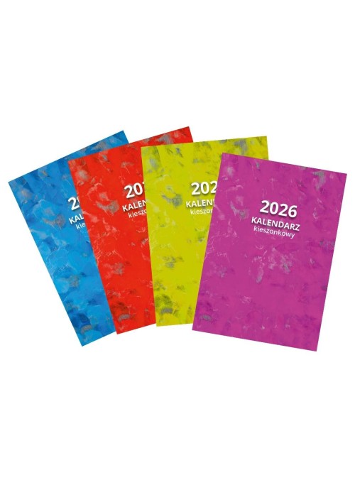 Kalendarz 2026 kieszonkowy MIX