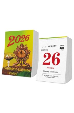 Kalendarz 2026 zdzierak