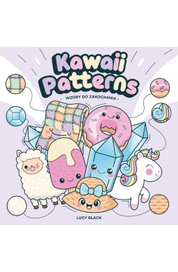 Kolorowanki do zakochania. Kawaii Patterns