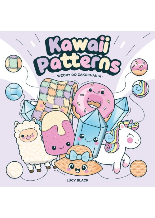 Kolorowanki do zakochania. Kawaii Patterns