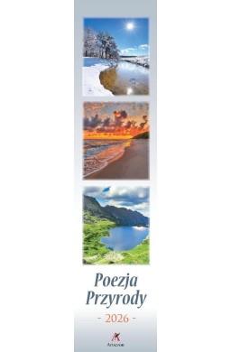 Kalendarz 2026 paskowy Poezja przyrody