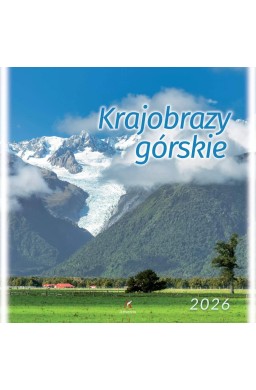 Kalendarz 2026 wieloplanszowy 33x33cm Krajobrazy..