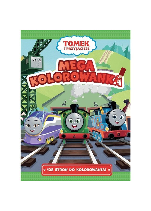 Tomek i Przyjaciele. Mega kolorowanka