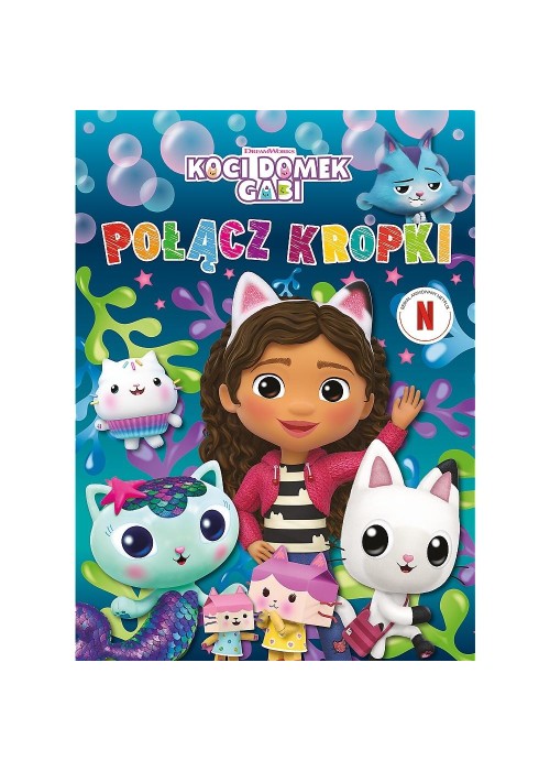 Koci domek Gabi. Połącz kropki