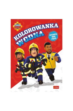 Kolorowanka wodna. Strażak Sam