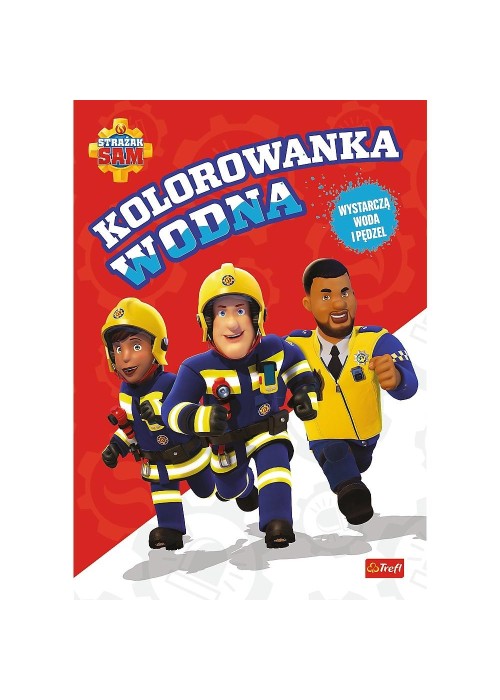 Kolorowanka wodna. Strażak Sam