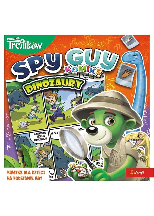 Spy Guy Komiks. Dinozaury