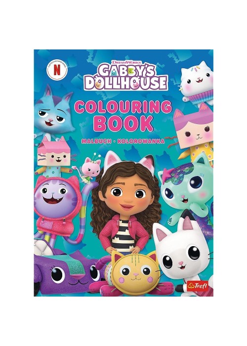 Koci domek Gabi. Kolorowanka. Malbuch Koci domek Gabi. Kolorowanka. Malbuch