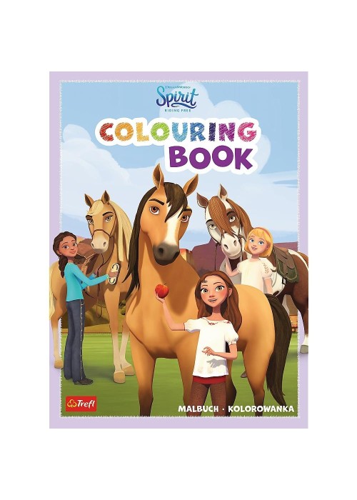 Spirit: Riding Free. Kolorowanka. Malbuch Spirit: Riding Free. Kolorowanka. Malbuch