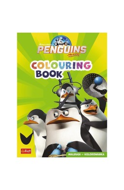 Pingwiny z Madagaskaru. Kolorowanka. Malbuch
