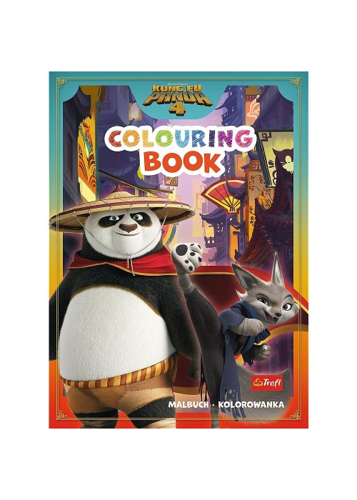Kung Fu Panda. Kolorowanka. Malbuch.Colouring book