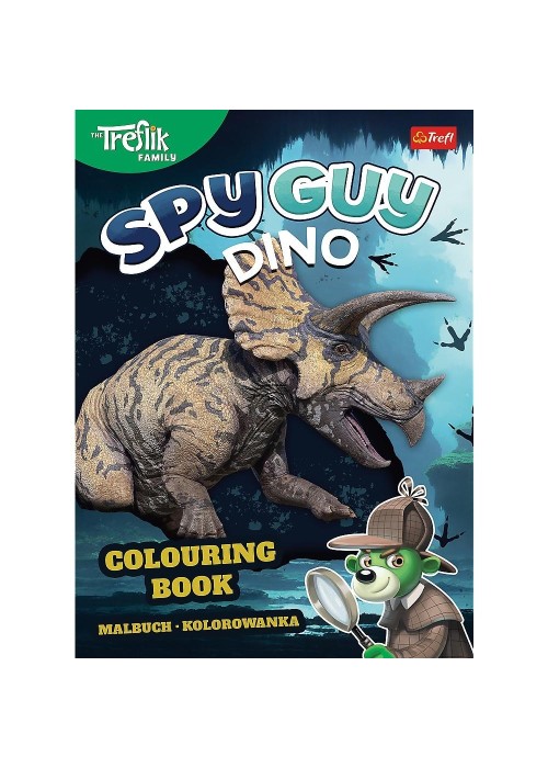 Spy Guy. Kolorowanka. Malbuch. Colouring book
