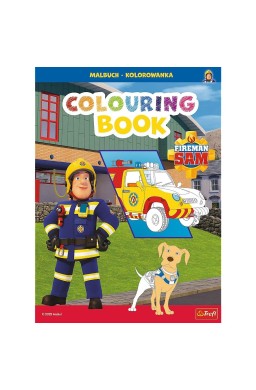 Strażak Sam. Kolorowanka. Malbuch. Colouring book