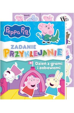 Świnka Peppa. Zadanie przyklejanie