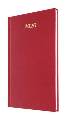 Terminarz 2026 Dzienny B6 Divas bordo