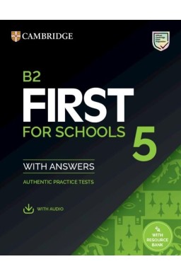 First for Schools 5 B2 Student's Book with Answers