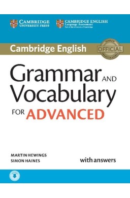 Grammar and Vocabulary for Advanced Book