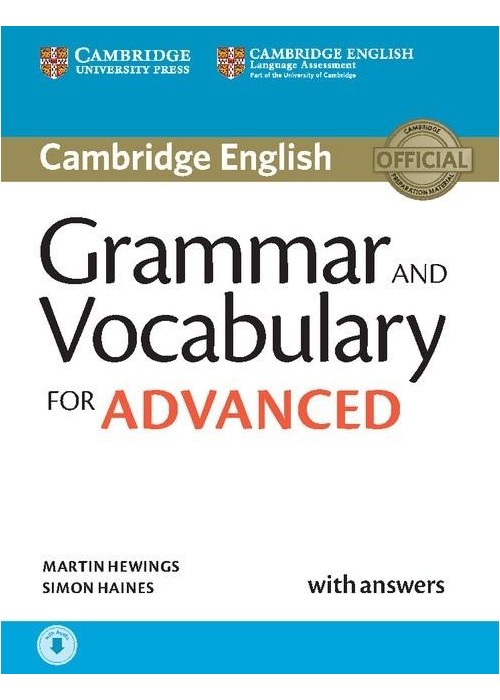 Grammar and Vocabulary for Advanced Book