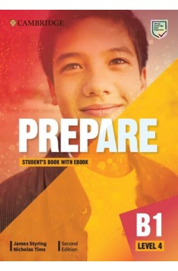 Prepare Level 4 B1 SB with eBook