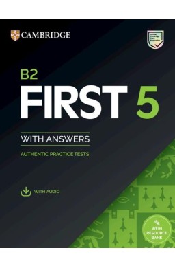 B2 First 5 SB + Answers + Audio + Resource Bank