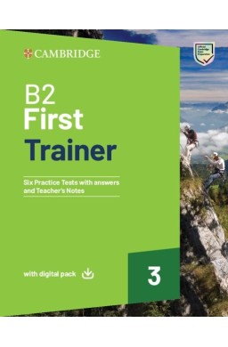 B2 First Trainer 3 with Answers with Digital Pack