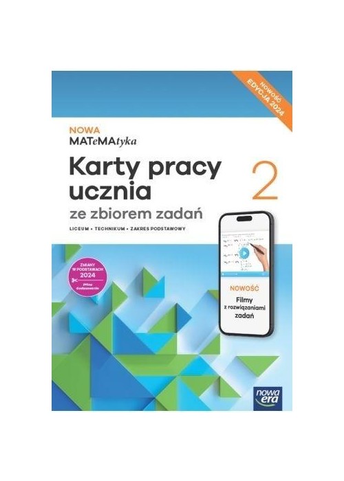 Matematyka LO 2 Nowa MATeMAtyka Karty pracy ZP