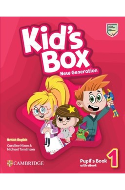 Kid`s Box New Generation Level 1 PB with eBook