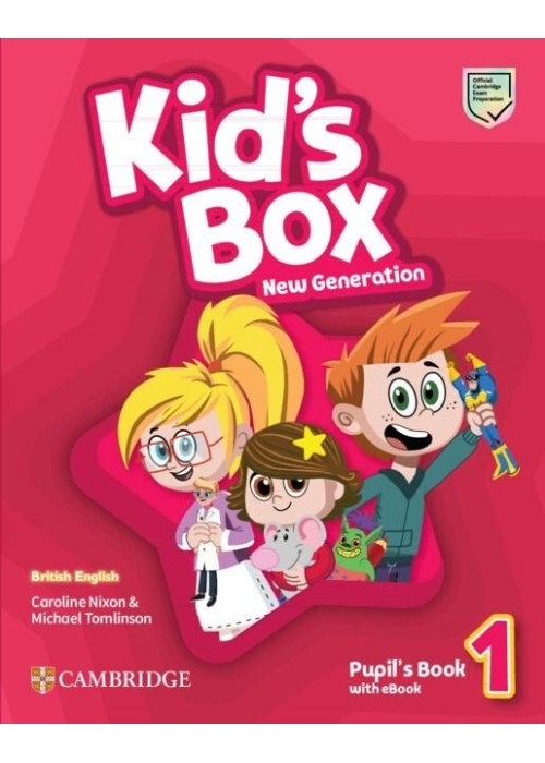 Kid`s Box New Generation Level 1 PB with eBook