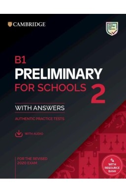 B1 Preliminary for Schools 2 SB + Answers +...