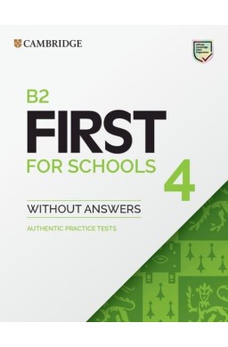 First for Schools 4 B2 SB without Answers