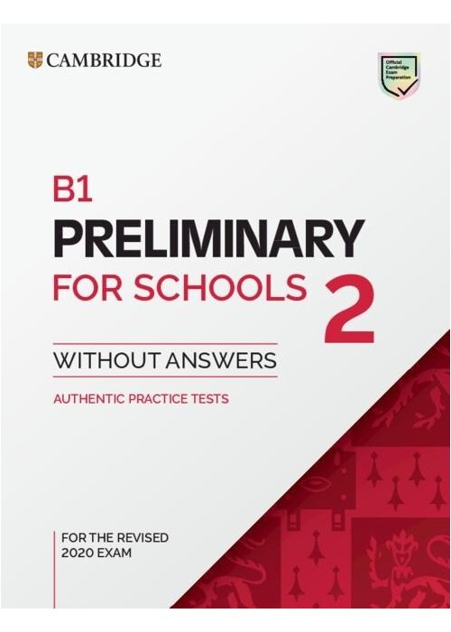 B1 Preliminary for Schools 2 SB without Answers