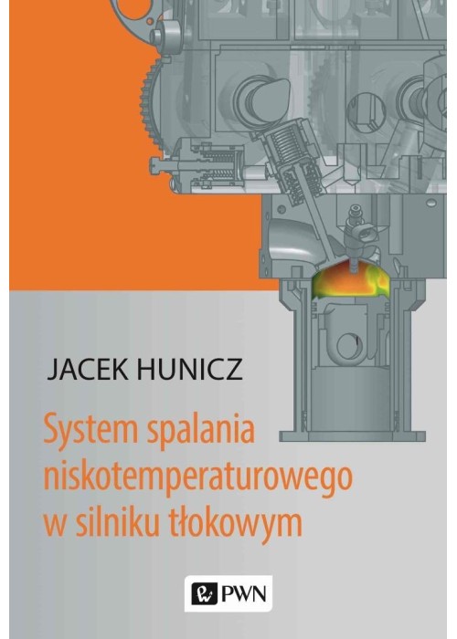 System spalania niskotemperaturowego w silniku tło
