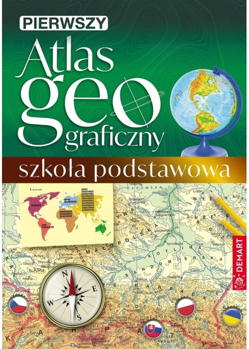 Pierwszy atlas geograficzny. Szkoła podstawowa
